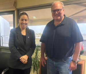 Synantisi Dimarxou me M.Varsou